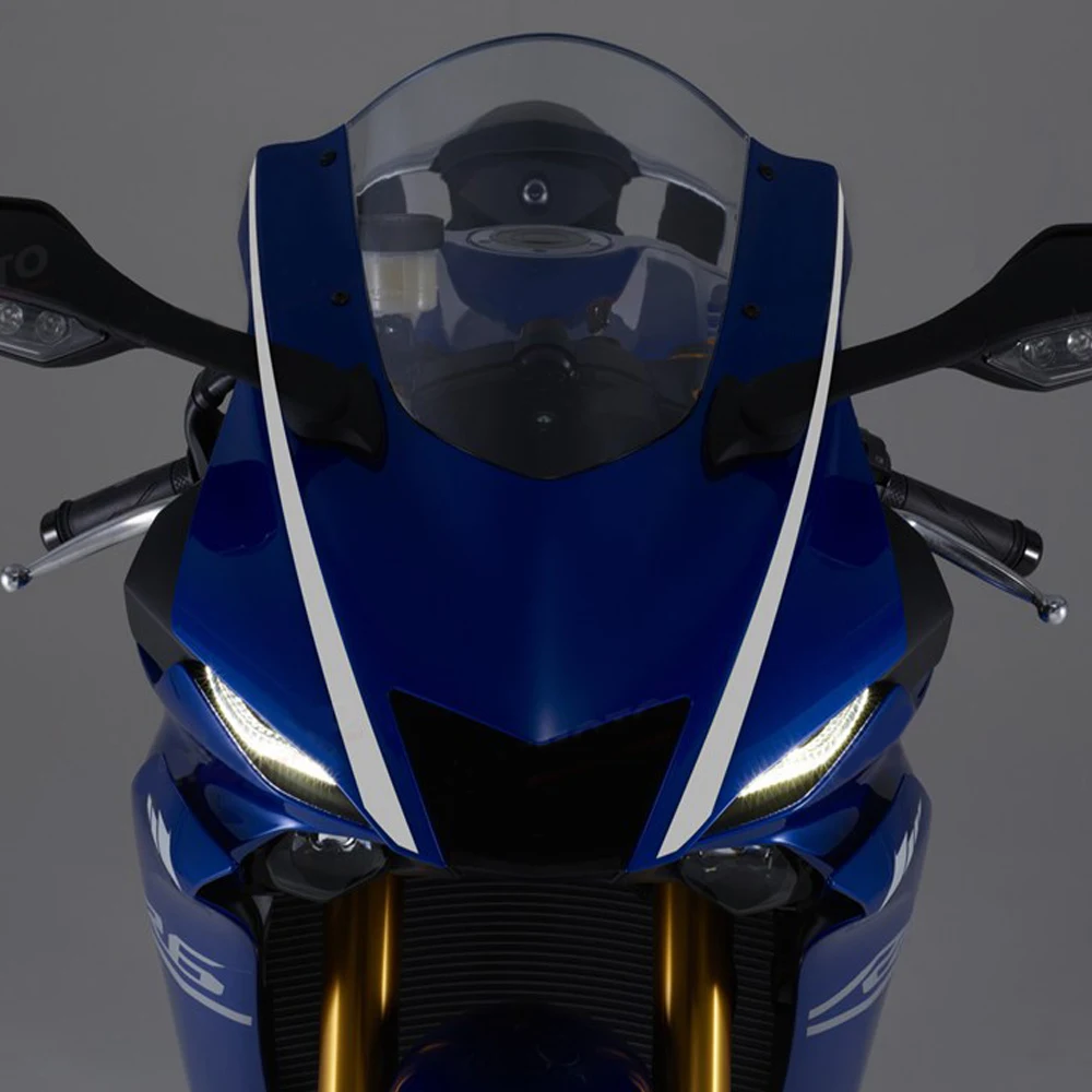 ヤマハモーターサイクルフロントプルステッカー,yzf r6 2017-2022反射ステッカー,yzf600 r6 2017 2018 2019 2020 2022