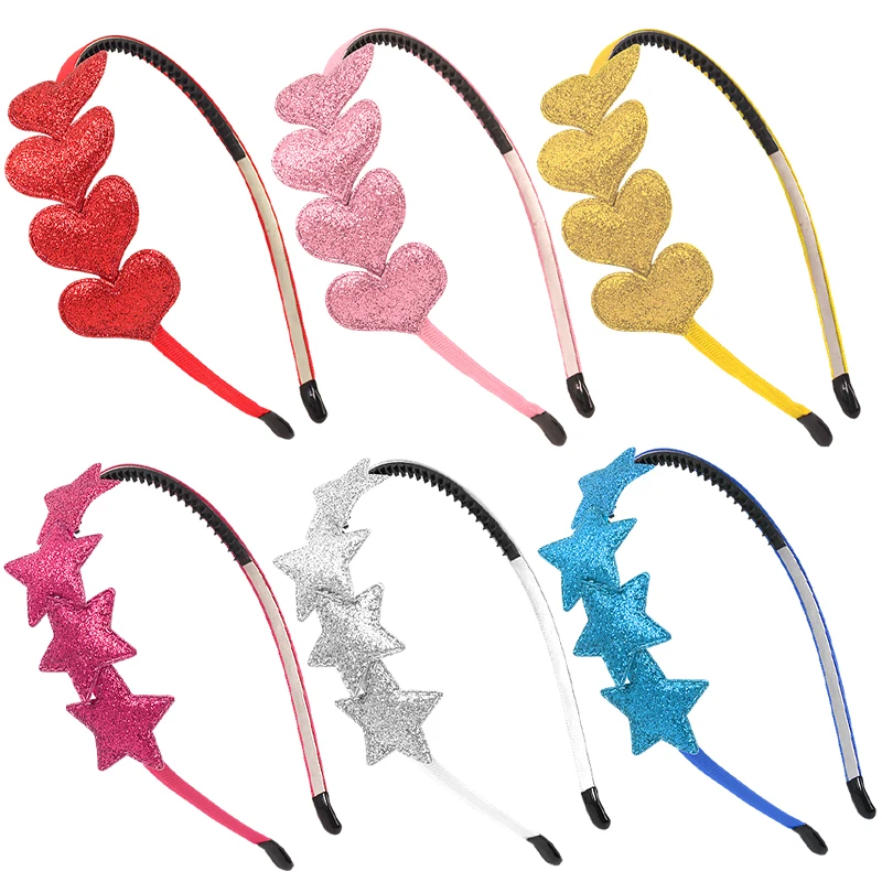 Bandes de cheveux ChimLovely Stars pour enfants, Bangs Kids, Cerceau, Fragmenté, Bandes de sauna, Cadeaux, Vêtements de sauna, Accessoires pour cheveux