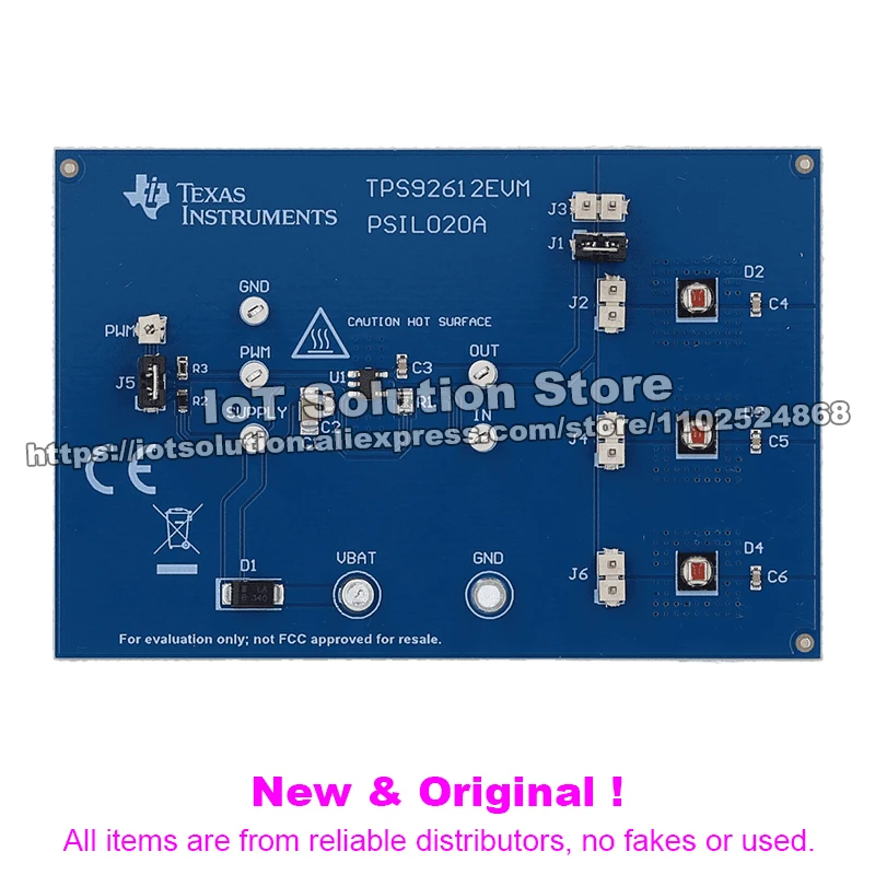 TPS92612EVM TPS92612-Q1 Single-Channel LED Driver Evaluation Module