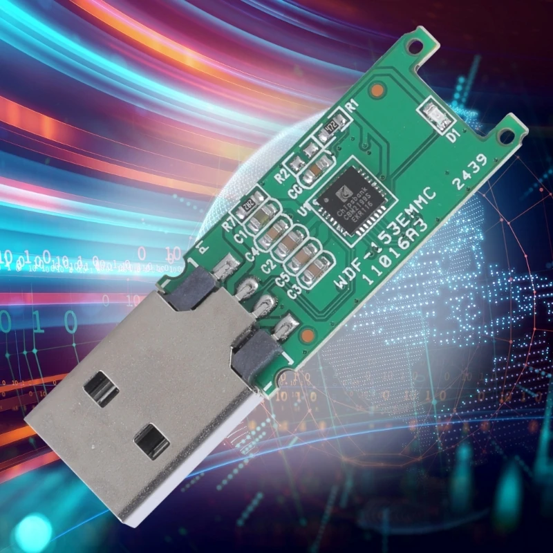 USB 2.0 eMMC Adapter 153 169 eMCP PCB Main Board without Memory