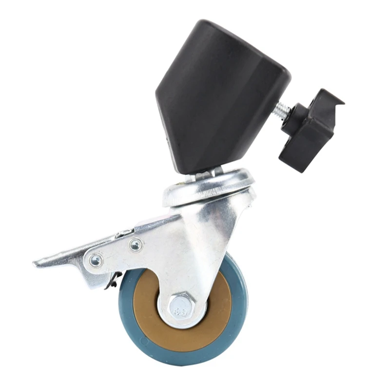 أفضل العروض 6 قطعة 22 مللي متر استوديو الصور الثقيلة العالمي عجلة العجلات للضوء تقف و استوديو بوم استوديو الصور استوديو الملحقات