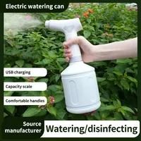 1L Electric Watering Can Rechargeable Flower Spray Device Household Automatic Plant Watering Tool Disinfection