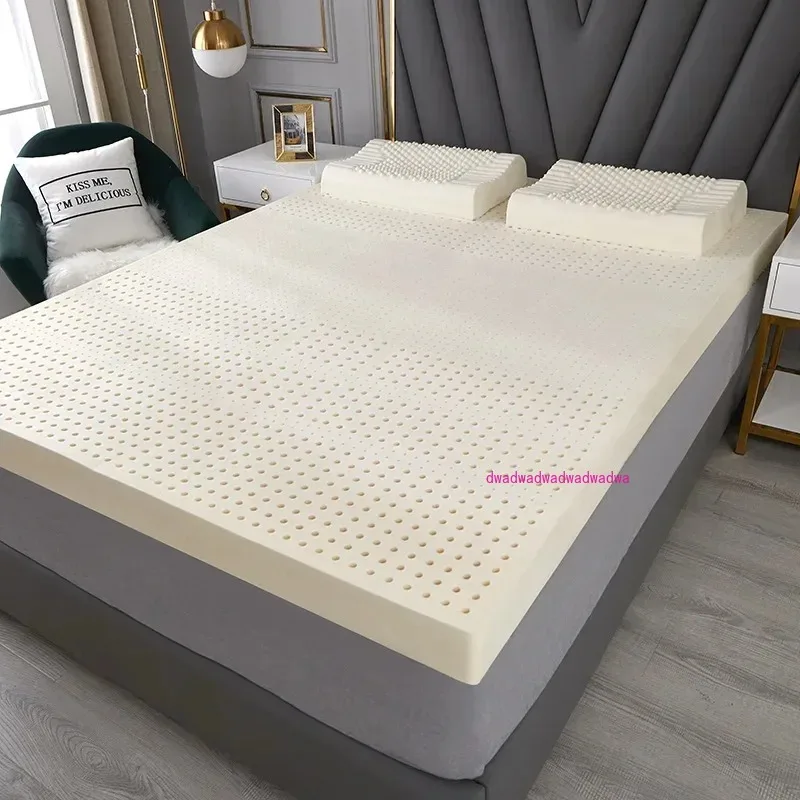 

Natural 100% Latex Mattress Wholesale Student Home Hotel Luxury Top Tatami Mat Royal Gift Latex Mats With Cover
