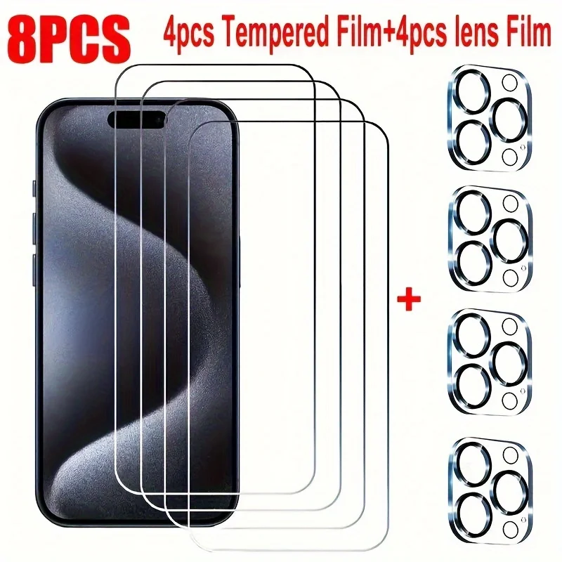 8PCS Tempered Scree…