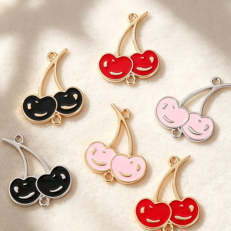 10PCS DIY Cartoon Cherry Bag Extension Chain Transformation Extension Chain Crossbody Replacement Strap Bag Accessories Handmade