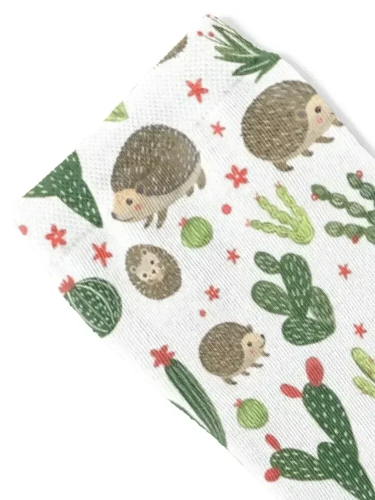 Prickly Friends Socks winter gifts short christmas stocking colored Socks For Man Women's