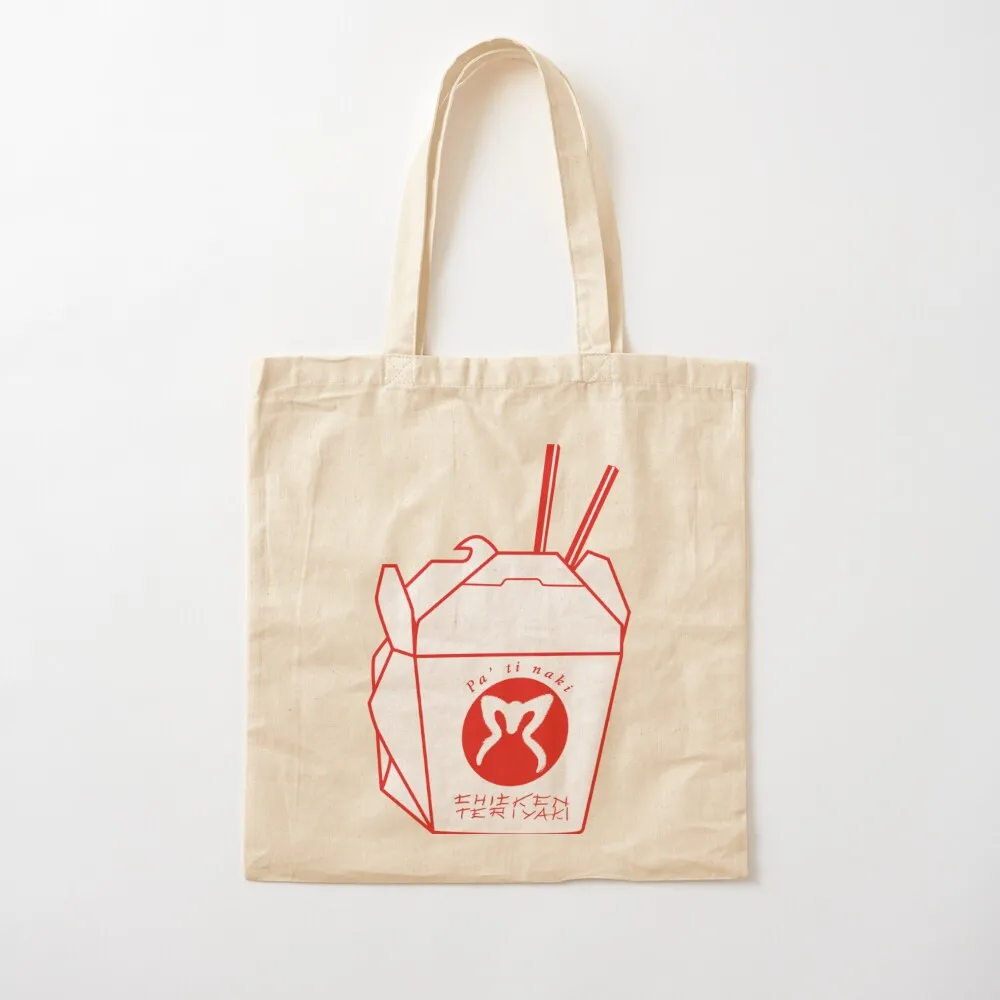 

Chicken Teriyaki Tote Bag bags woman 2025 Handbags women canvas tote Canvas Tote Bag