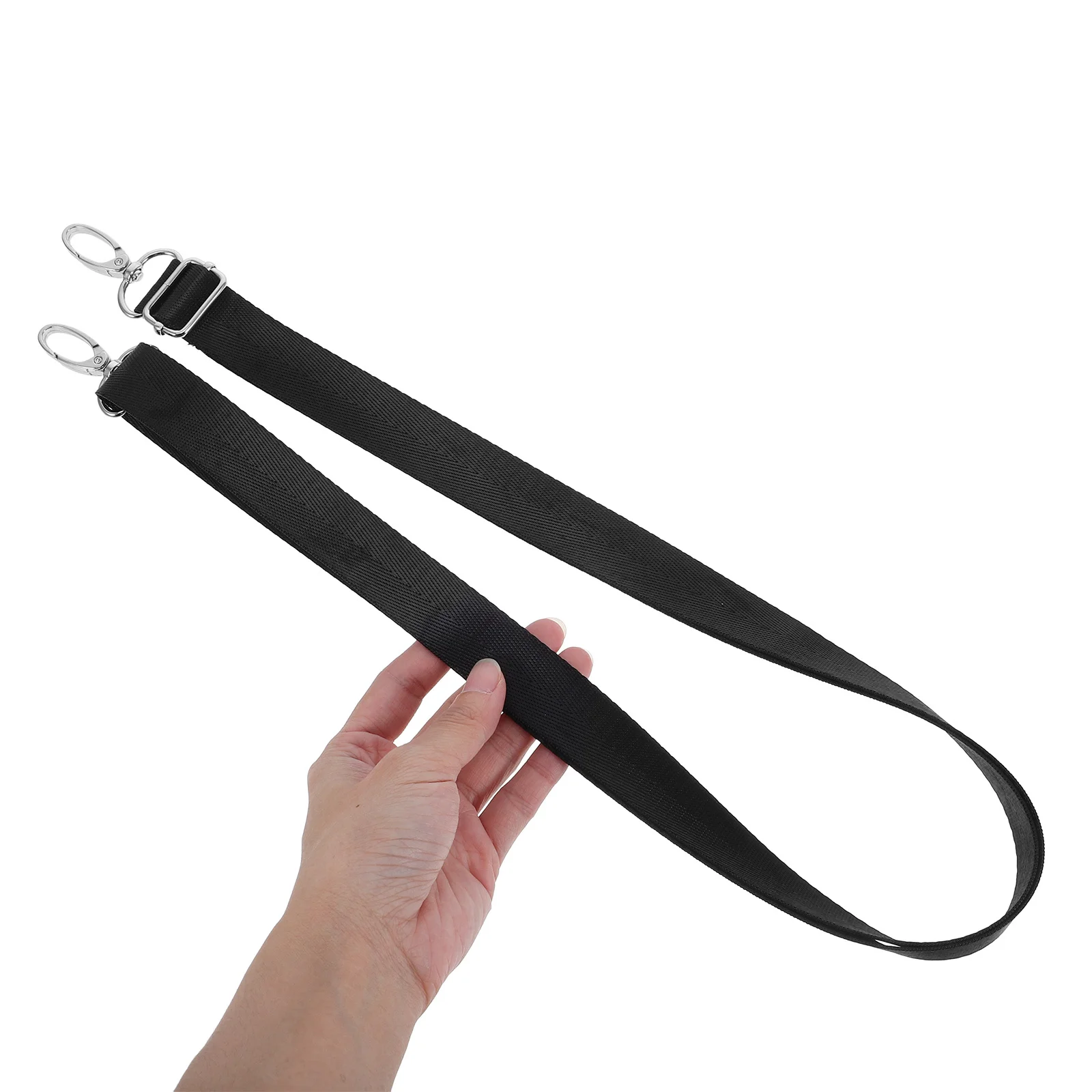 قطعتان من أشرطة بطن الحصان، بديلة مرنة قابلة للتعديل، حزام بطانية أسود مزدوج النهاية للساق