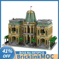 NEW 5870PCS City Hot Selling Street View Moc Modular French building model DIY creative ideas Children Toy birthday Gift Blocks