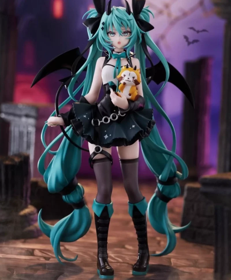 

New Products In Stock Genuine Devil Miku Figurines Scenery Gifts Models Desktop Ornaments Festival Surprise Gifts For Fans