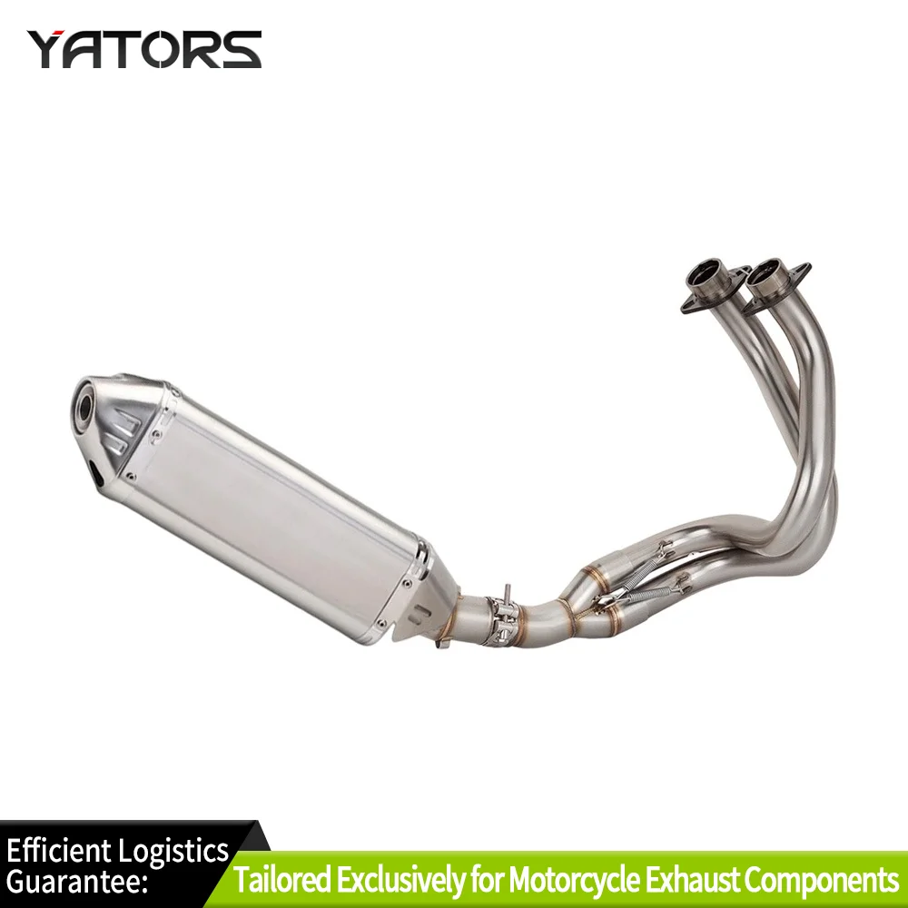 

Exhaust Systems Fits Kawasaki Ninja 650 Z650 ER6N/F 2012-24 Full Exhaust Front Mid Pipe Muffler Exhausts Pipes