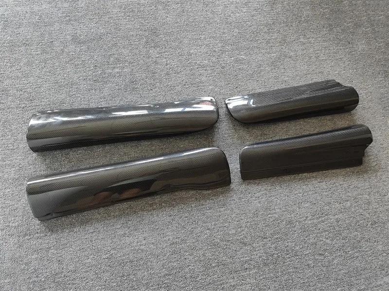 

Used for Ferrari F430 upgrade Hm style carbon fiber body side skirts with extended four piece body kit