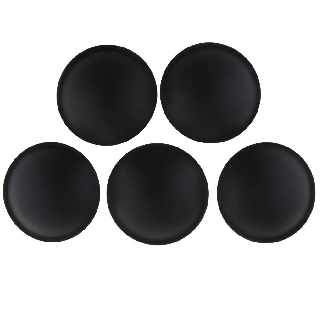 5 Pieces Woofer Dome Paper Dust Cap Cone Cover for Subwoofers/Car Audio