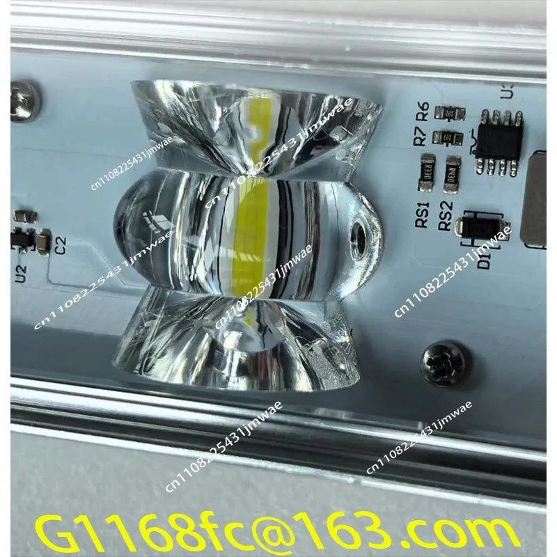 LED polishing spotlight putty wall polishing effect construction acceptance corner light