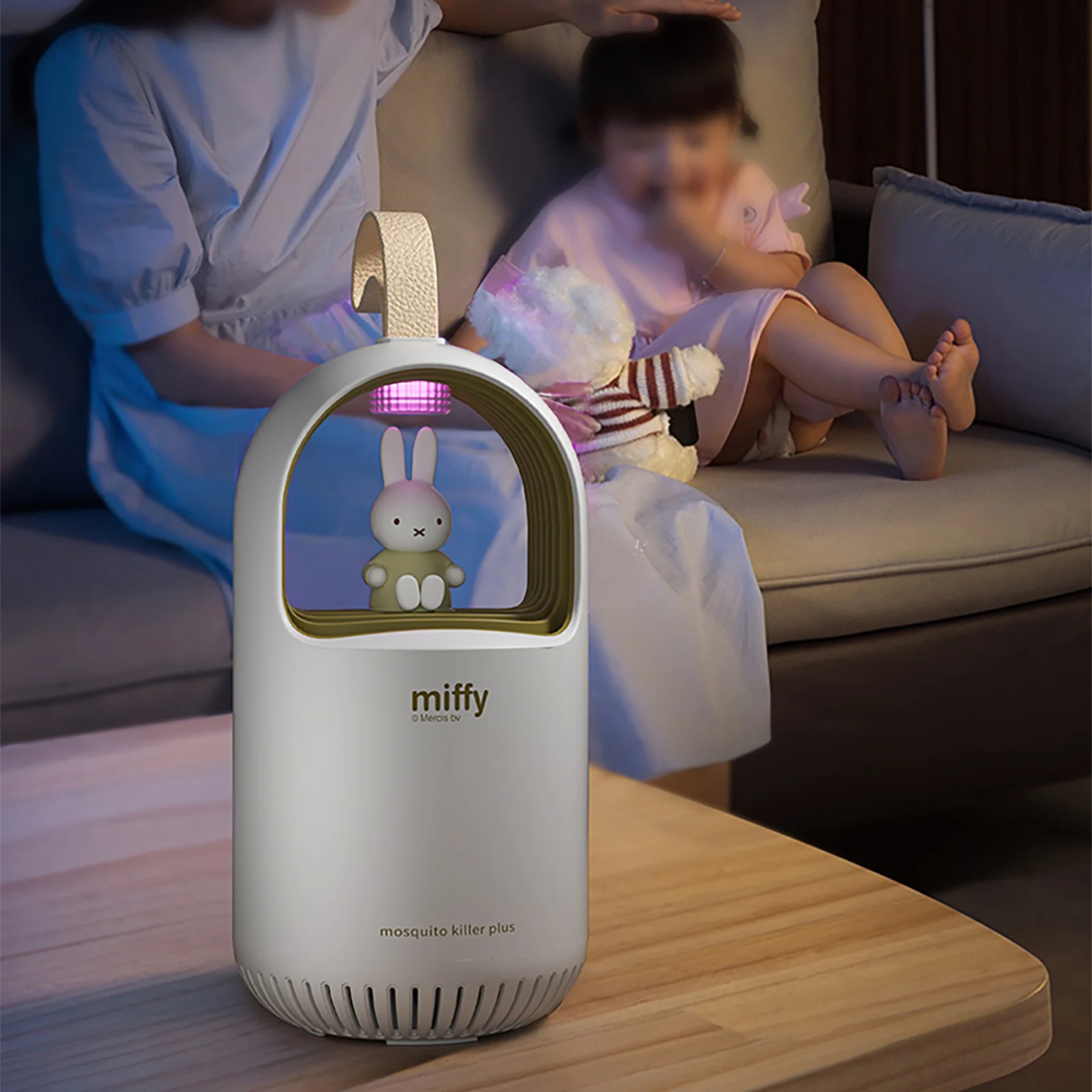 Miffy x Mipow Mosquito Killer Lamp 365nm UV Light Bug Zapper Trap Flies Insect USB Insect Killer Lamp For Bedroom home