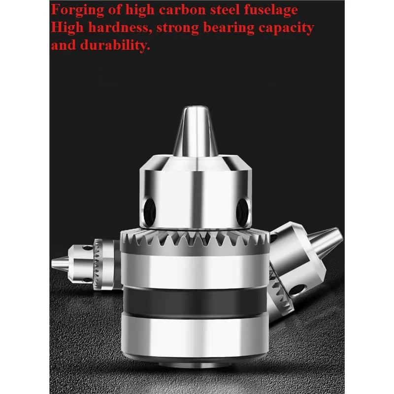 Multi-Functional Connecting Tool Fittings for the Chuck of the Conversion Head of 100 Angle Grinder Transformer Drill.