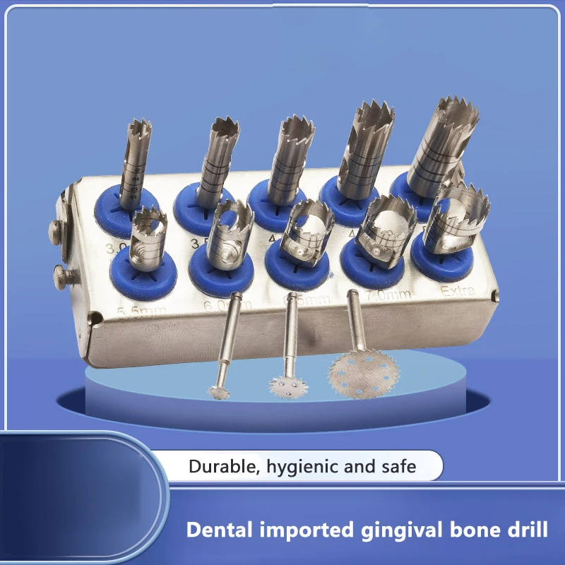 

Зубной имплантат, кость, трепан, сверло, бор, посадка корня зуба, резак для десен, инструменты для удаления, хирургический инструмент