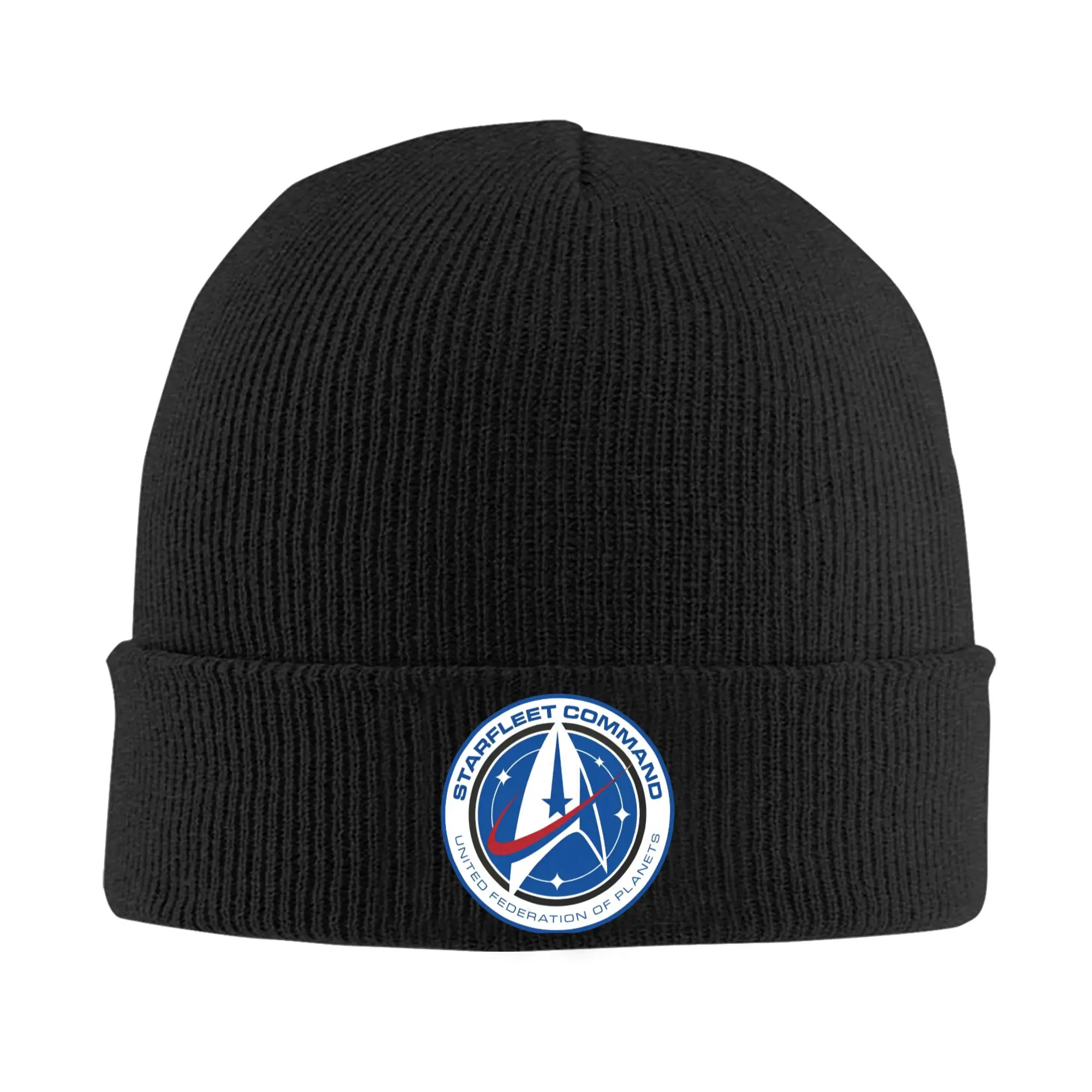 Stars Treks Logo Beanie Hats  Bonnet Hats Adult Unisex Street Gym Knit Hat Winter Graphic Warm Caps