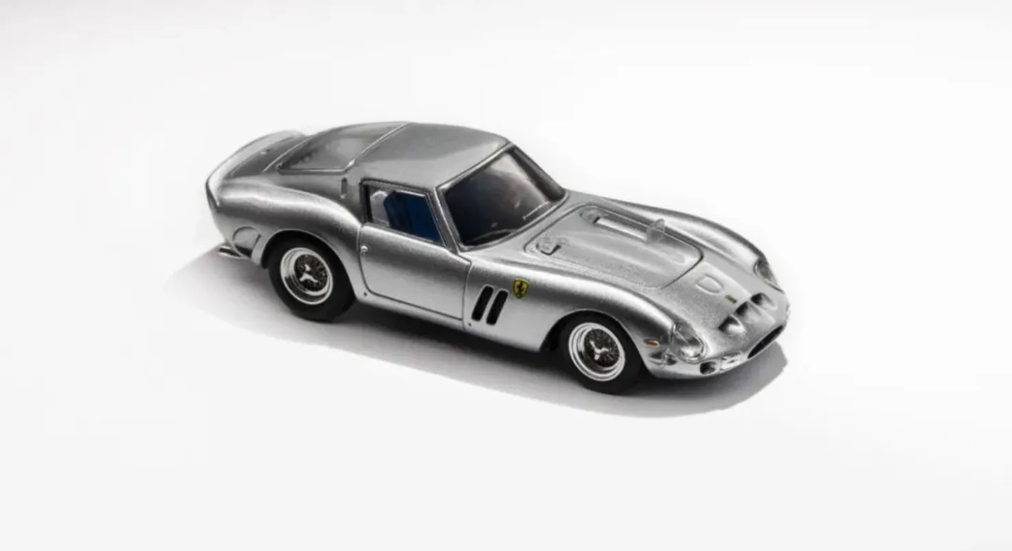 CL moulé sous pression 1/64 échelle Ferrari 250 GTO capot d'ouverture modèle de collection alliage modèle de voiture jouets pour garçons cadeau enfants jouets garçons
