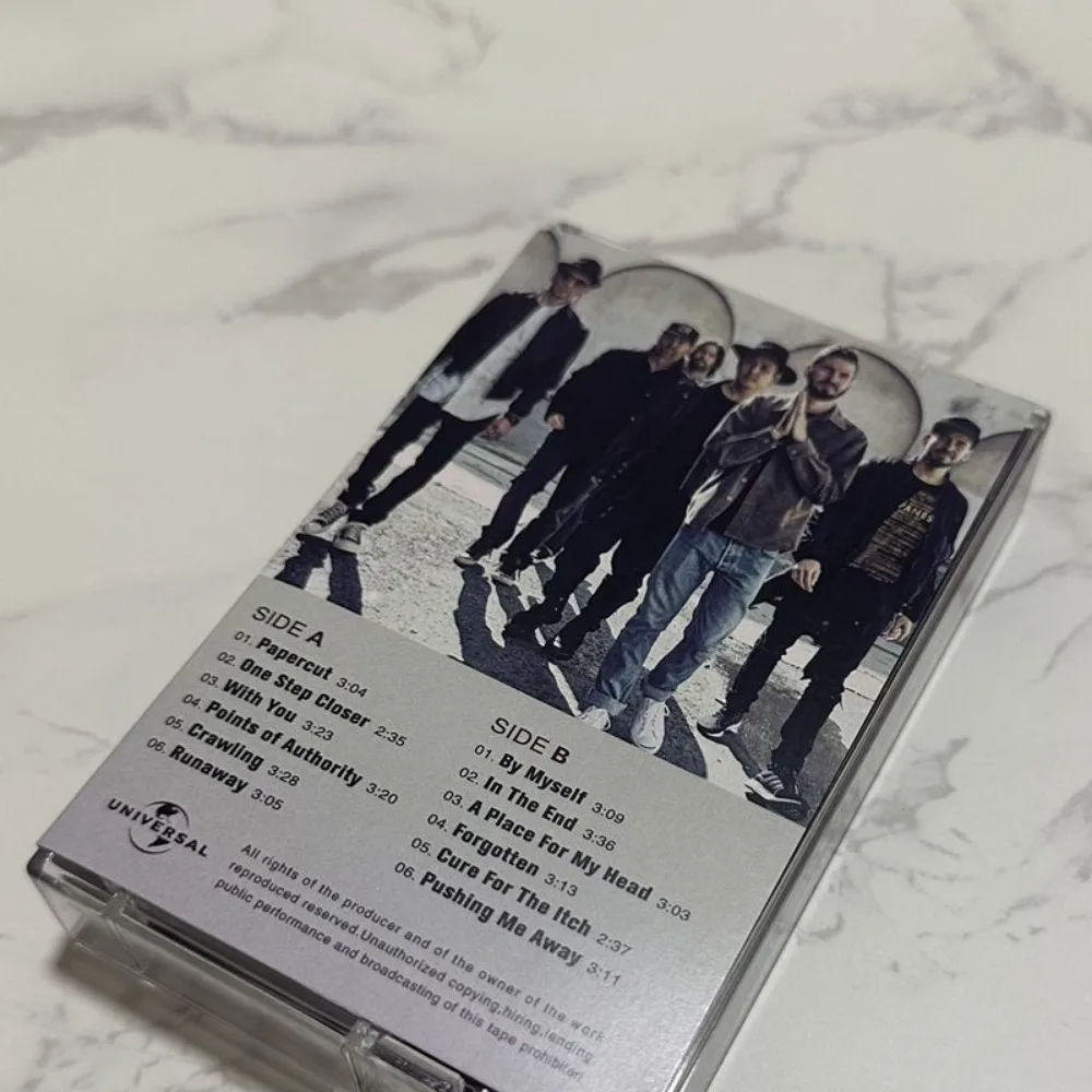 Fita Cassete Nova e Selada Linkin Park Hybrid Theory Álbum Clássico Nu-Metal