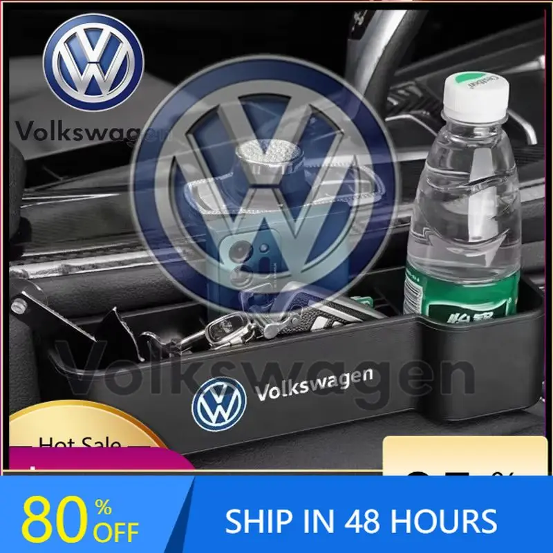 

Car Sticker 2026 Hot Styling Mouldings For VOLKSWAGEN VW Car Seat Gap Storage Box Holder Case For Volkswagen Passat Santana Golf