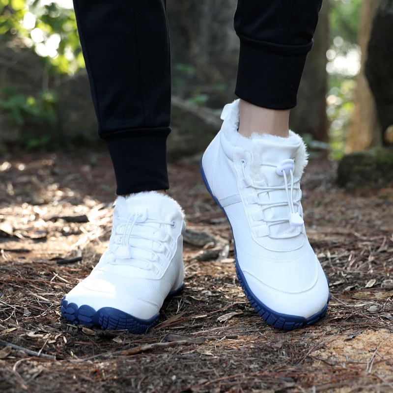 أحذية قطنية جديدة للرجال بخمسة أصابع أحذية ثلج عالية الجودة للنساء 36-46