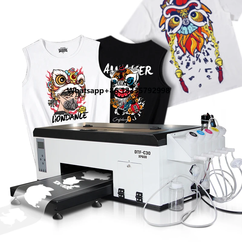 

High Quality A3 DTF T-Shirt TDF Machine 3A LPS Single Head I1600 Automatic Flatbed Printer for Small Businesses 1 Year Warranty