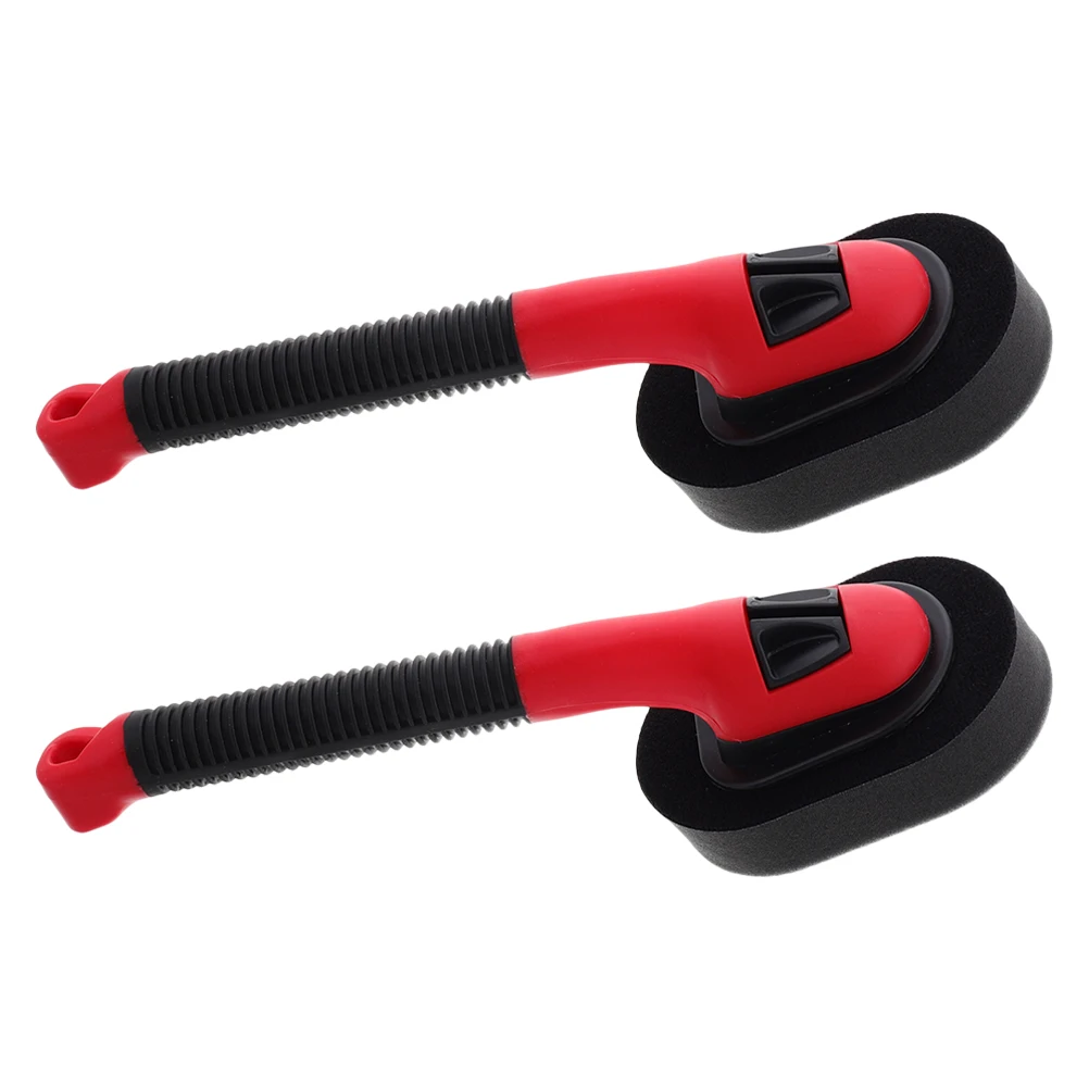 

2pcs Tools Tire Shine Sponge Cleaning Brushes For Cleaning Cars Brush Detailing Accessories Wheel Products