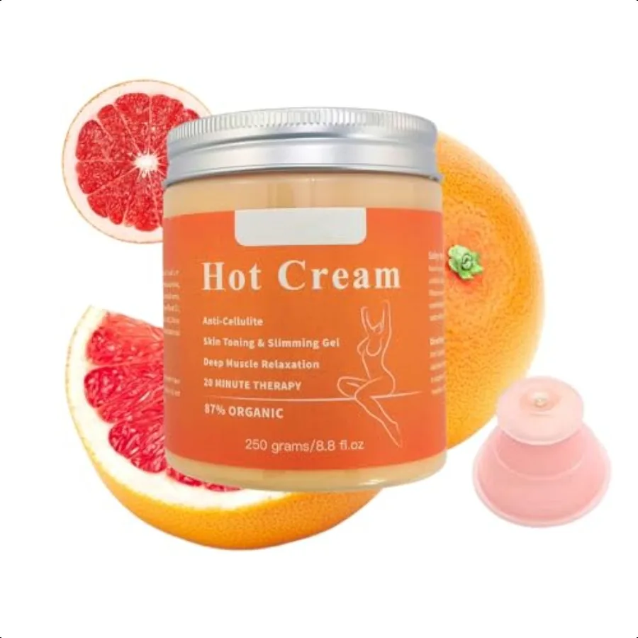 

Organic Anti Cellulite Cream Hot Cream for Belly Fat Burner Fat Burning Cream Massage Thighs Slimming Natural Slim Butt Skin To