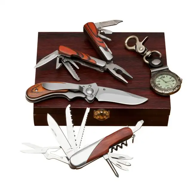

Kings County Tools Juego De Herramientas De Cuchillo De Bolsillo Multiherramienta Para Hombres