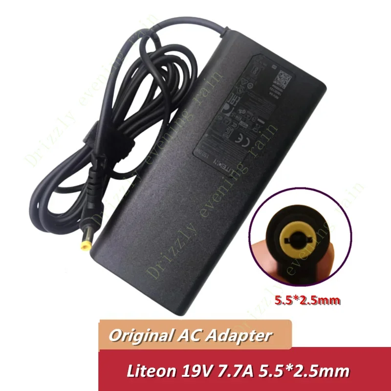 Genuine LiteOn PA-1151-08 19.5v 7.7a 150W AC adapter charger for MSI gaming laptop power supply 5.5*2.5mm tip original