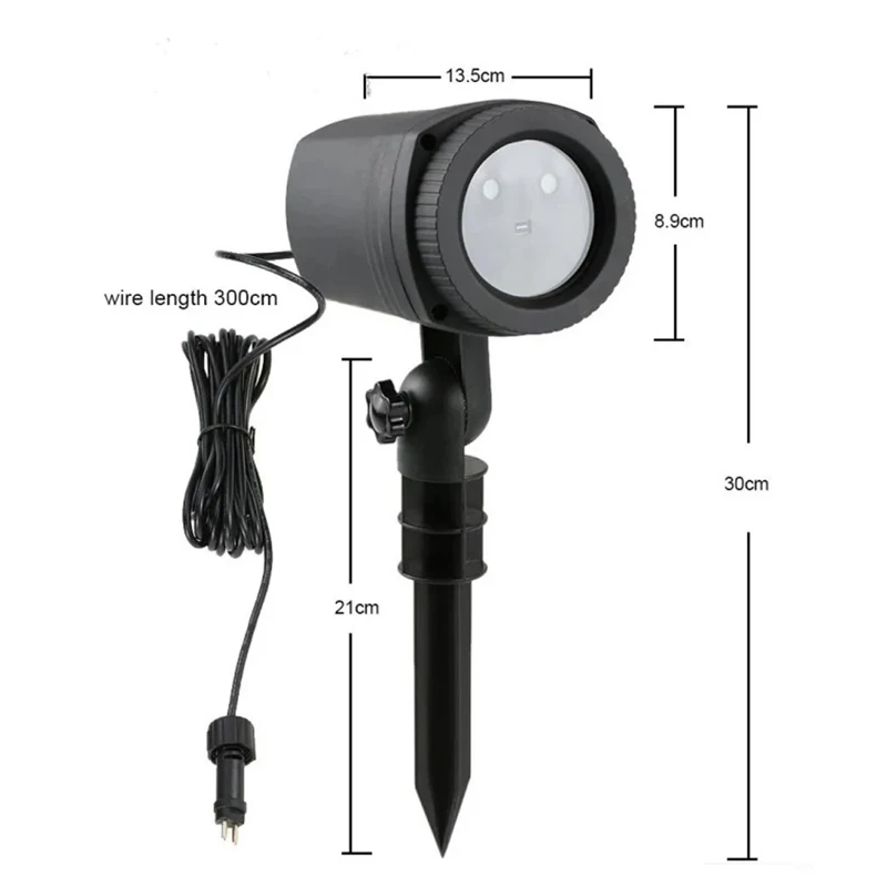 حفلة عيد الميلاد oving النجوم جهاز عرض ليزر Led ضوء المرحلة الدورية عيد الميلاد في الهواء الطلق عطلة الإضاءة زينة عيد الميلاد