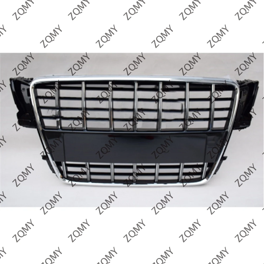 

With/Logo For Audi A5/A5L 2008 2009 2010 2011 Car Front Bumper Grille Centre Panel Styling Upper Grill (Modify S5 style)