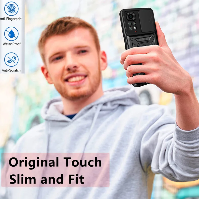 Für redmi 10c 10a Fall stoß feste Rüstung Auto halter Telefon abdeckung für redmi 9a 9c nfc Kamera Objektivs chutz Fundas – Detail 9