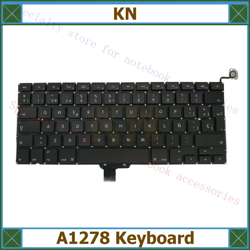 FFF+ New Spain Spanish Keyboard For MacBook Pro 13 A1278 2009 2010 2011 2012 Year