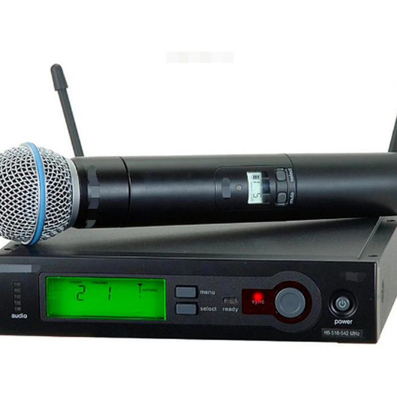 High Quality SM58 Wireless Microphone System With Best Audio and Clear Sound Gear Performance Beta 58A