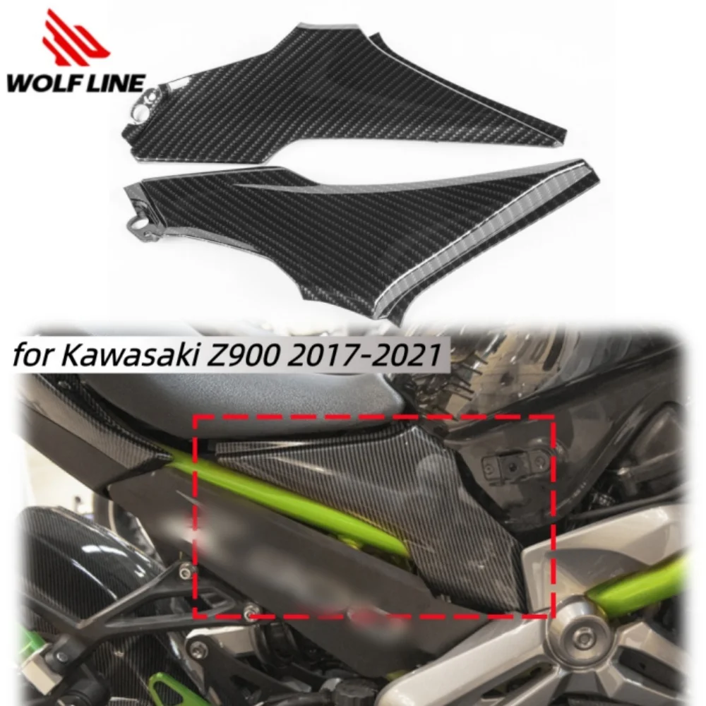

Wolfline Z900 2017 Seat Frame Side Cover Motorcycle Accessories for Kawasaki Z900 2017-2021 Left & Right Side Fairing Panel Cowl