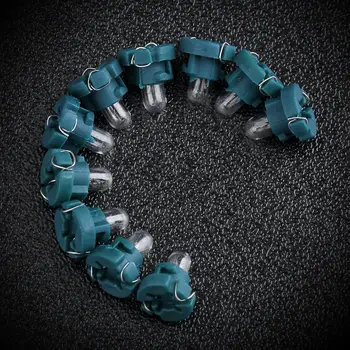 5/10T3 T4 LED燈泡 汽車內裝燈 自動暖燈 指示燈 12V 黃色暖光 適用於汽車儀表燈配件 12 最佳銷售 t4 大眾 - №9