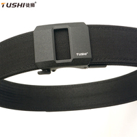 TUSHI Belt Hard Tactical Belt for Men Metal Automatic Buckle Military Gun Belt 1100D Nylon Outdoor IPSC Casual Waistband Male