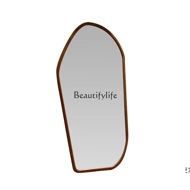 

Настенное напольное зеркало в стиле ретро в американском стиле, нестандартное туалетное зеркало