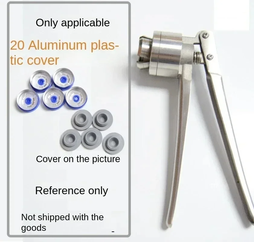 دليل فيال المكشكش 13/15/18/20 مللي متر آلة الختم اليدوية لعقص أدوات السد اليد آلة السد مشبك زجاجة كماشة #5