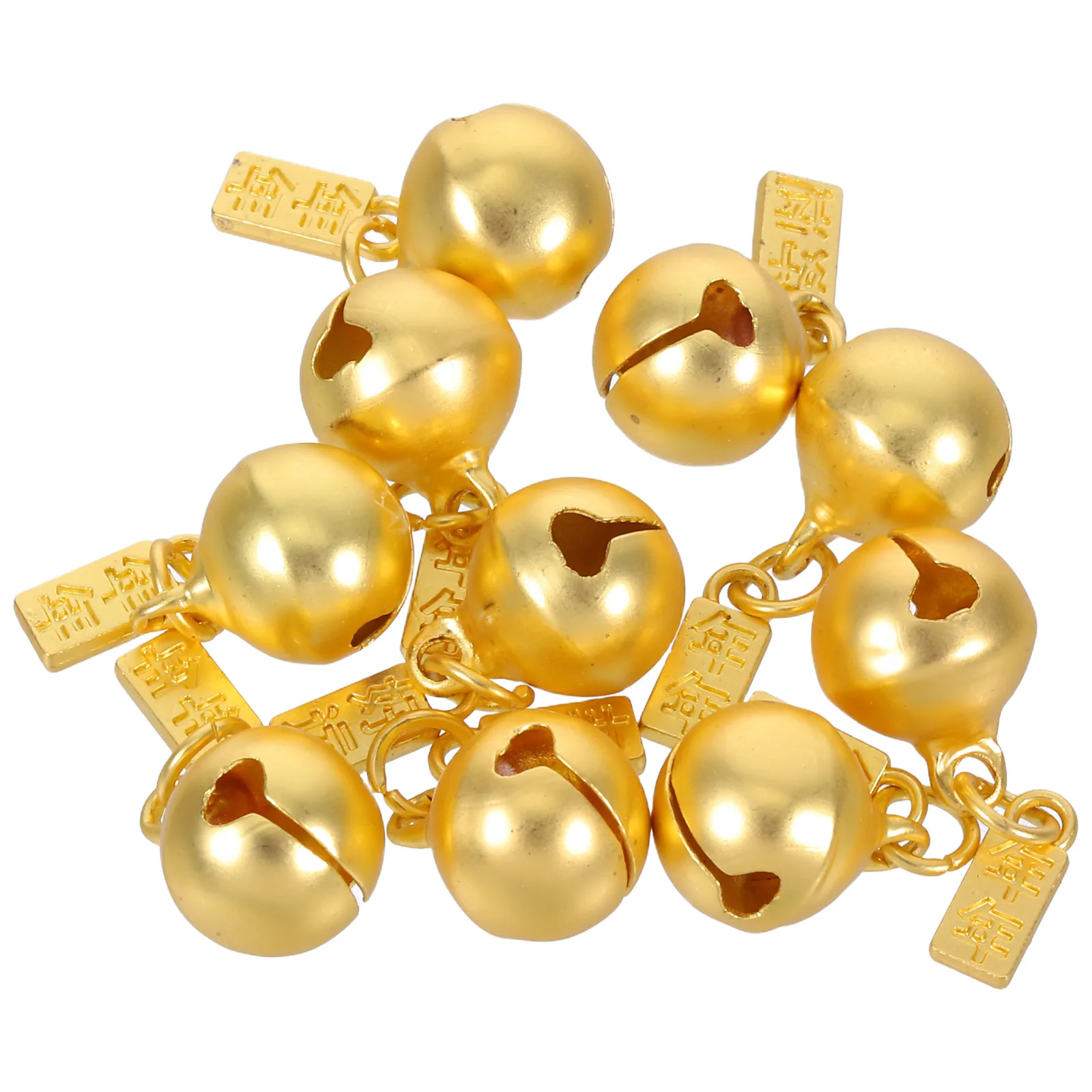 

10Pcs Vintage Bell Pendants Small Jingle Bells for Jewelry Making DIY Craft Charms Necklace Bracelet Pendant Party Decorations