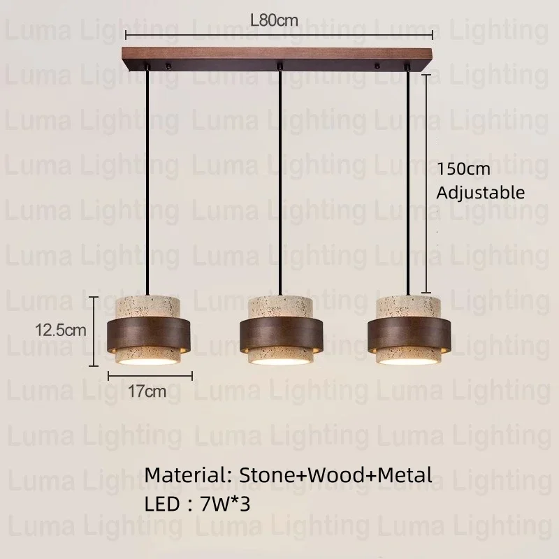 Wabi Sabi grotsteen hanglamp, gele travertijn kroonluchters E27 lamp voor keukeneiland restaurant eetkamer woondecoratie