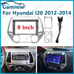 Car 9 Inch Radio Fascia For Hyundai I20 2012-2014 Frame Android 2Din MP5 Player Stereo Panel