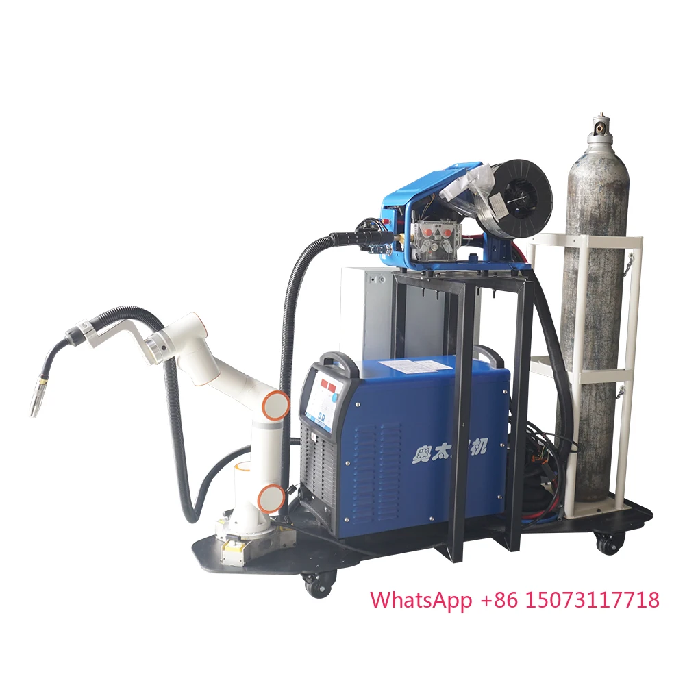 عالية الأداء Cobot التعاونية روبوت عربة لحام نبض MIG روبوت لحام التعاون