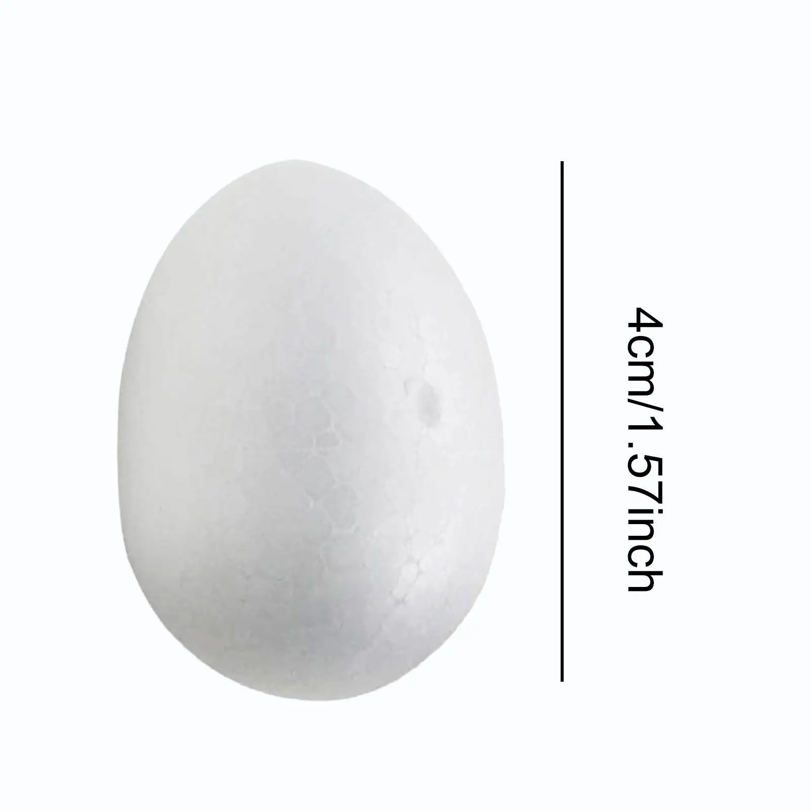 Foam Easter Eggs White Craft DIY Art Foam Eggs for Kindergarten Crafts School Projects Decorations