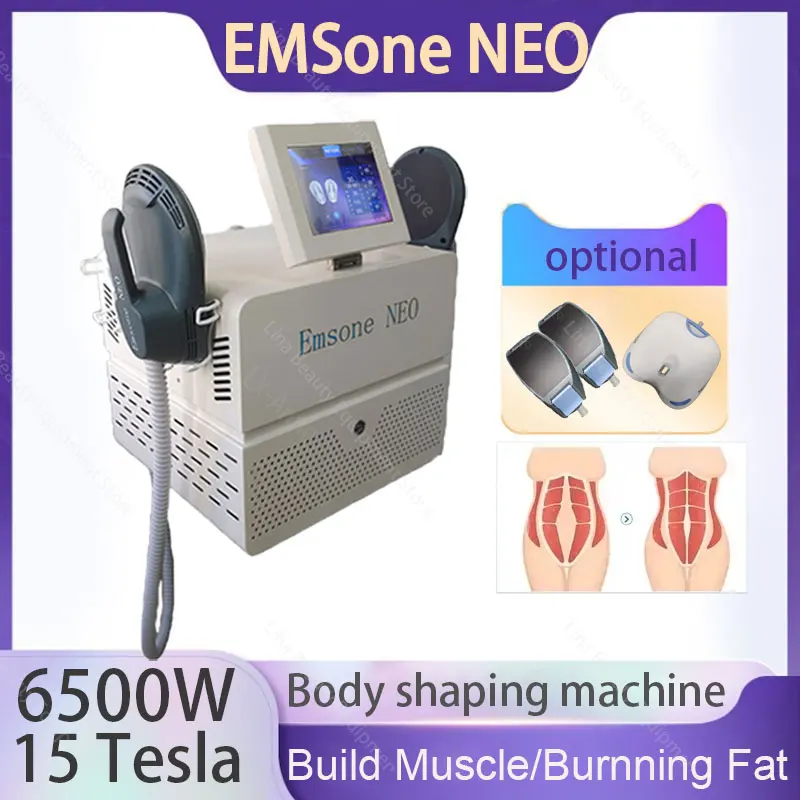 EMS Health Weight Loss Machine 6500W 15 Tesla RF Electromagnetic Fat Burning Exercise Muscle Pain Free EMSone NEO