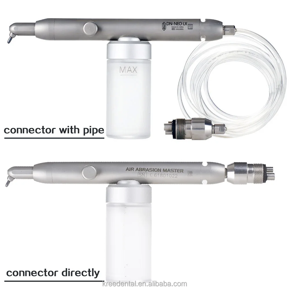 de ntal Aluminum Oxide Microblaster Air Abrasion Sandblaster System Device with connector coupling