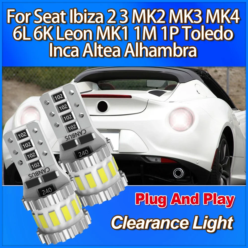 T10 W5W Led Car Cle… - image