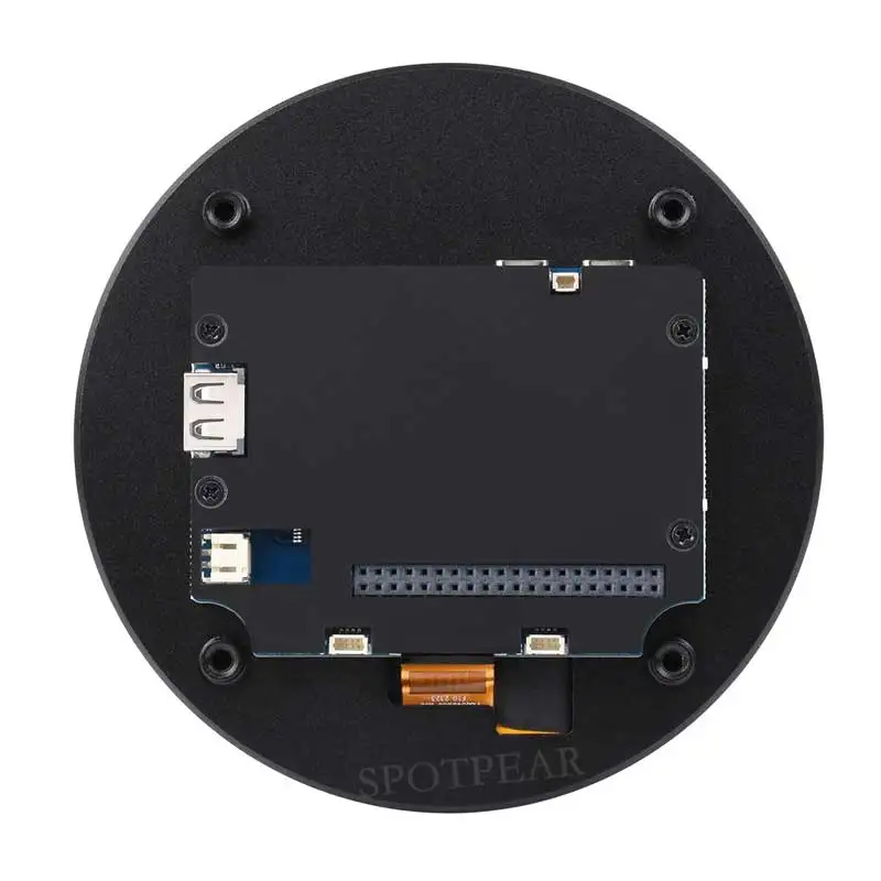 ESP32 P4 Development Board 4 Inch LCD Circular Display Touch Screen Dual Microphone